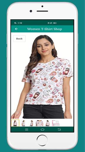 Women T-Shirt Shopping App screenshot 3