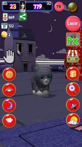 KittyZ - позаботьтесь о своем виртуальном котенке скриншот 3