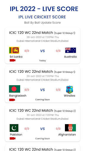 IPL 2022 - Live Cricket Score screenshot 1