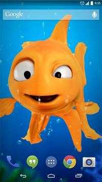 Gold Fish Live Wallpaper screenshot 1