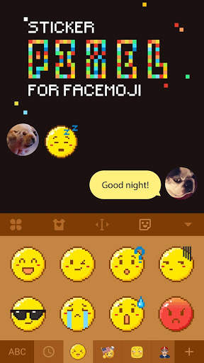 Pixel Emoji Keyboard screenshot 3