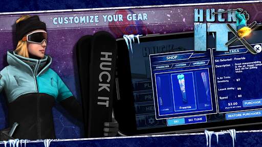Huck It Skiing Game 3D screenshot 18