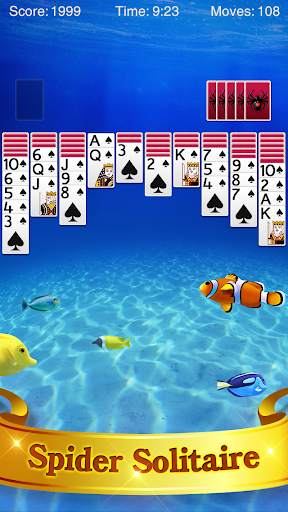 Spider Solitaire screenshot 1