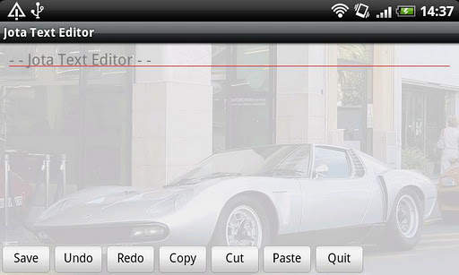 Jota Text Editor screenshot 7