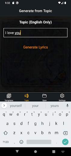 My Lyrics Maker screenshot 3