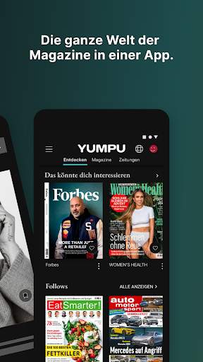 YUMPU Magazine & Zeitschriften screenshot 2