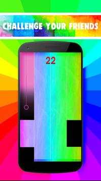 Rainbow piano tiles  2018 screenshot 2
