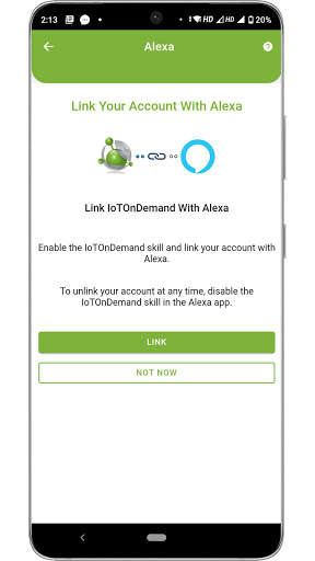 IoTOnDemand Smart App screenshot 1