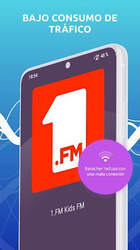 Radio en línea. FM, AM, música screenshot 2