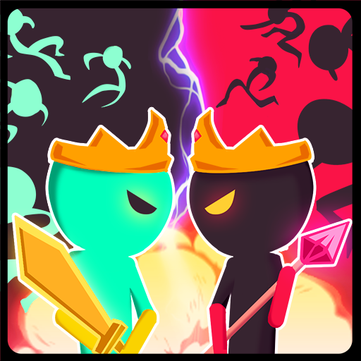 Stickman Clone War: Stickman Ragdoll Fight Slow Mo icon