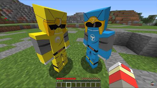 Mod Power's Rangers for Minecraft - Dino Skin screenshot 5