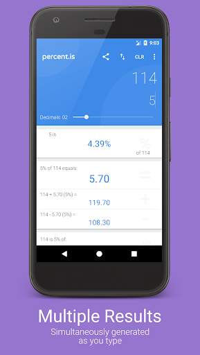 Percentage Calculator скриншот 2