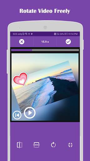 Video Editor: Square Video & Photo Slideshow 8 تصوير الشاشة