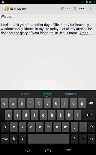 My Prayer Journal screenshot 2