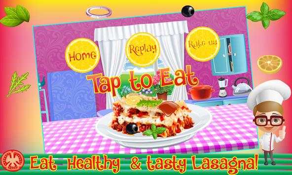 Cook Baked Lasagna Game screenshot 5