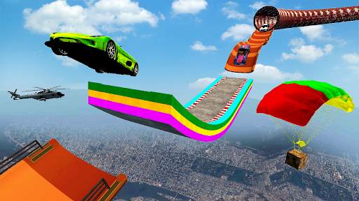 Mega Ramp Car Stunt - Car Game screenshot 2