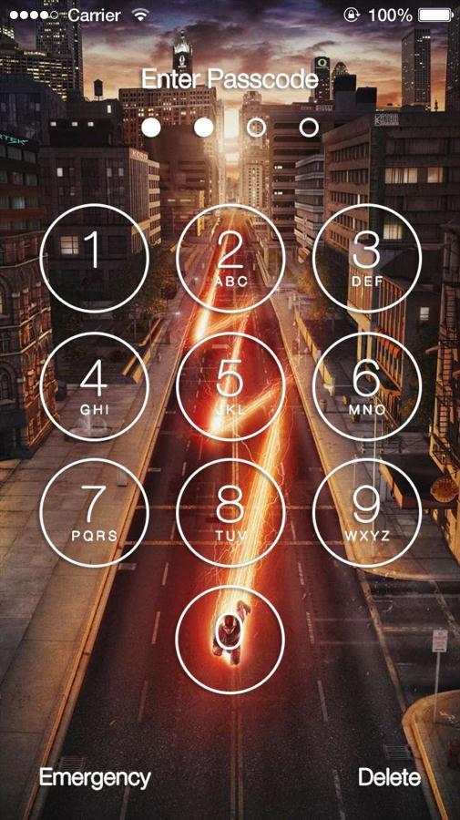 The Flash HD Lock Screen screenshot 6