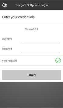 Telegate Softphone screenshot 2
