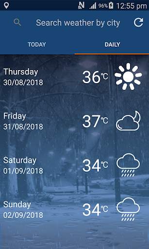 Weather Live Forecast and widget screenshot 5