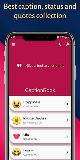 Best Captions and Status for photo | quotes screenshot 2