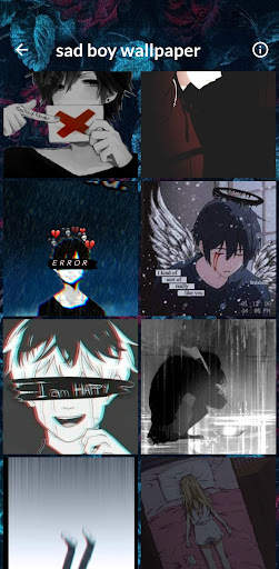 sad boy wallpaper screenshot 6