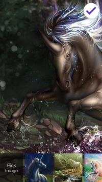 Runing Unicorn Lock Screen screenshot 3