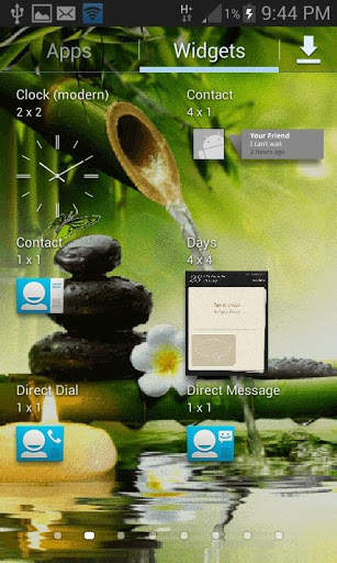 Bamboo Water Live Wallpaper screenshot 3