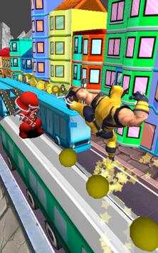 Subway X-Wolves Hero Run screenshot 2
