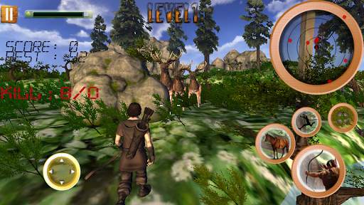 Jungle Animals Hunting Archery screenshot 1
