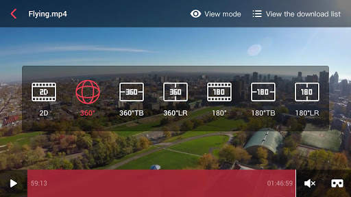 QVR Player screenshot 1
