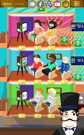 Ads Factory: TV Idle Clicker screenshot 5