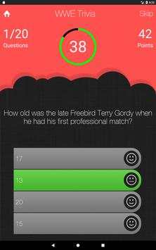 Trivia for WWE स्क्रीनशॉट 6