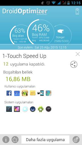 Droid Optimizer screenshot 2