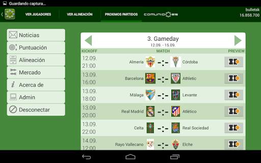 Comunio screenshot 7