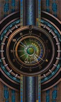 Tech Clock live wallpaper screenshot 2