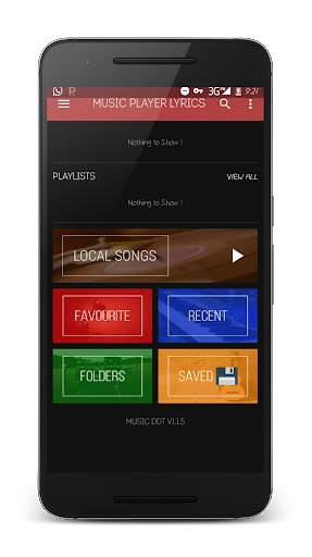 Music Player with Lyrics screenshot 1