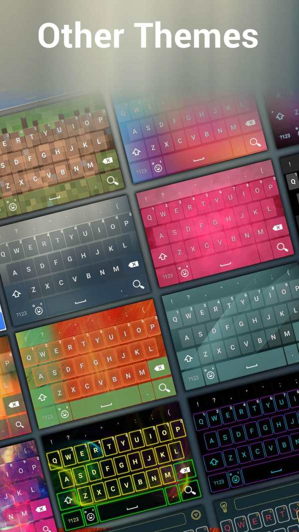 Sky Glow Keyboard 4 تصوير الشاشة