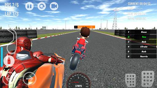 Paw Ryder Moto Patrol Race 3D screenshot 3