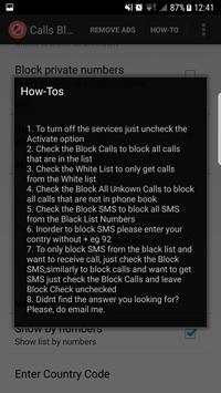 Calls Blacklist - tools screenshot 4