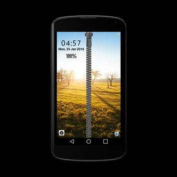 Photo Zipper Lock Screen screenshot 2