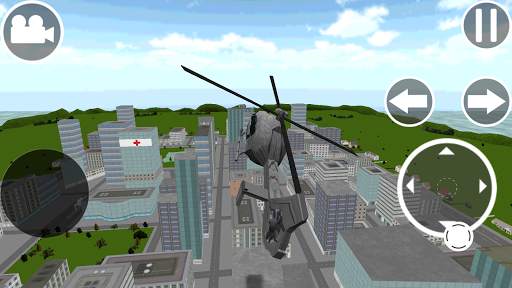 City Helicopter Simulator screenshot 1
