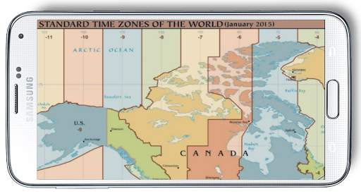 World Map Time Zone screenshot 3