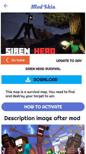 Siren Head Mod for MNPE screenshot 4