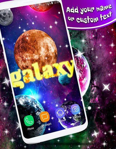 Galaxy Parallax Wallpaper 🌌 Night Live Wallpapers screenshot 1
