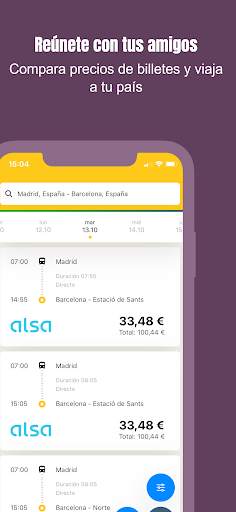 CheckMyBus: la app para comparar autobuses screenshot 2