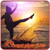 Sunset photo frames