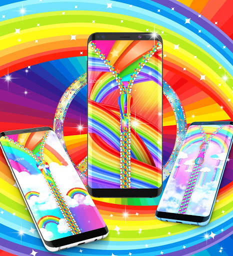 Rainbow lock screen screenshot 6