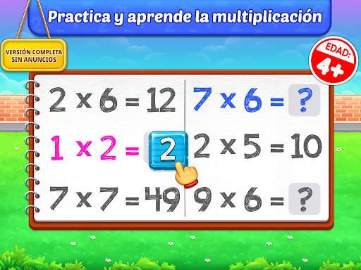 Juegos de multiplicación niños screenshot 8