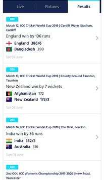 ICC Cricket Live Scores screenshot 3
