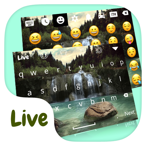 Waterfall Live Keyboard Theme icon